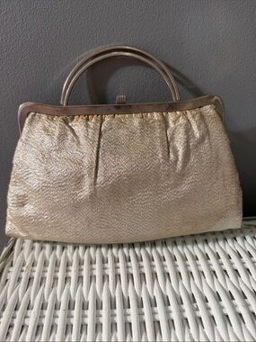 Silver Evening Handbag - Elegant Women's Clutch